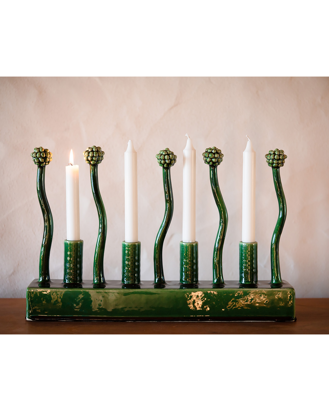 Adentsljusstake Spira av Elna-Karin.