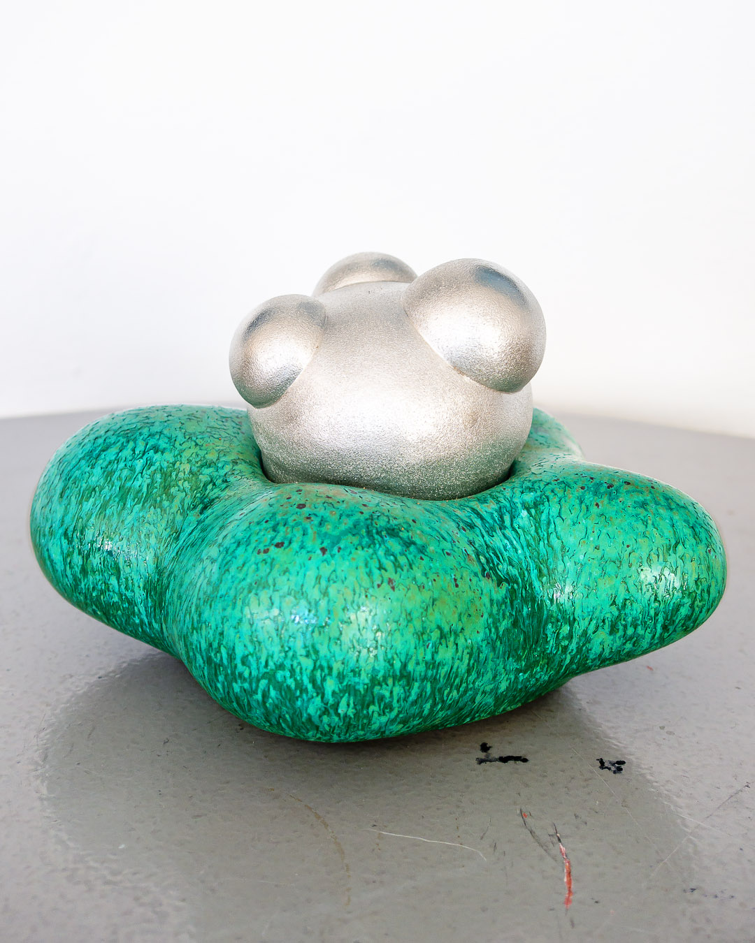 Keramik Elna-Karin Helgesson, silver Karl Heinz Sauer.