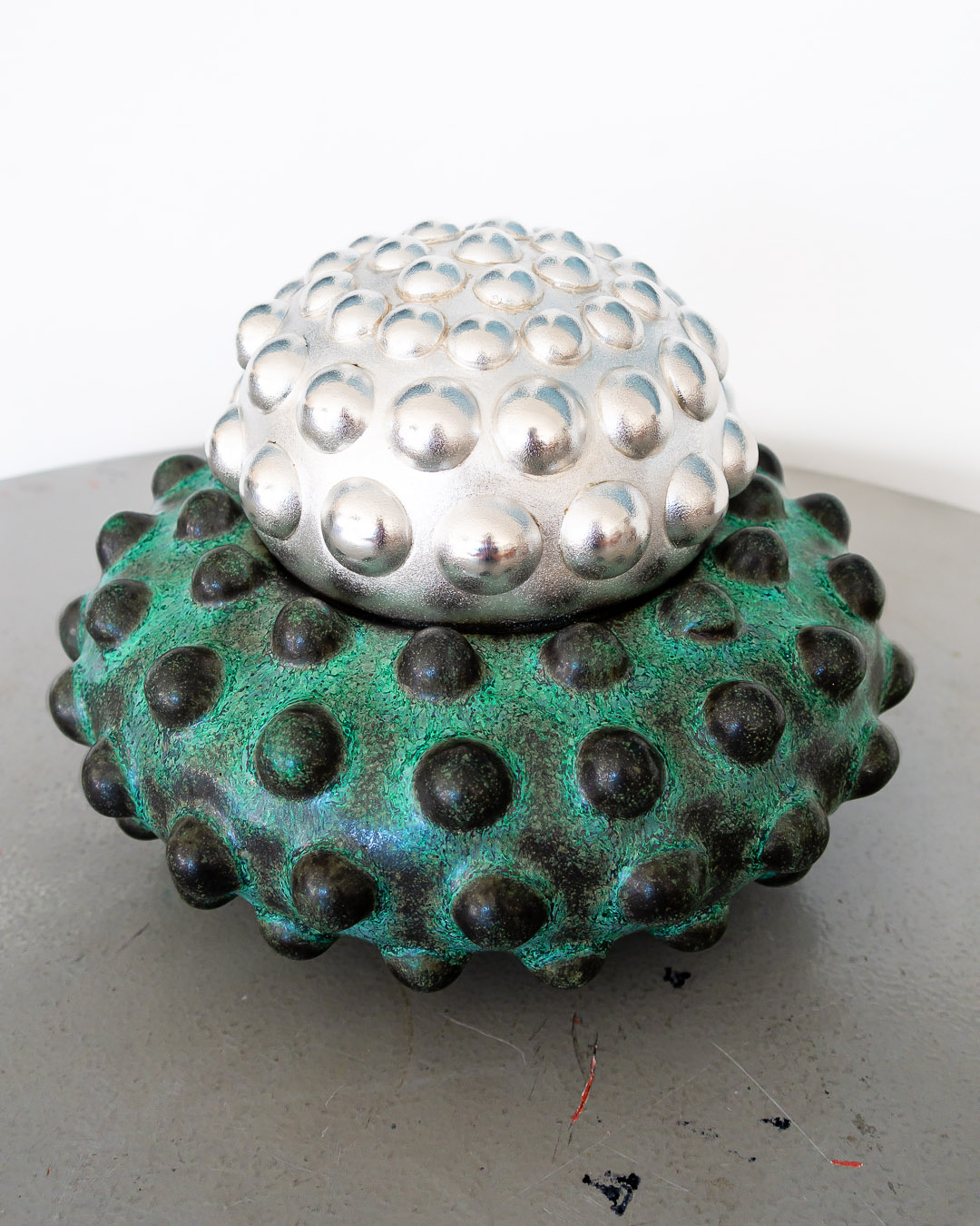 Keramik Elna-Karin Helgesson, silver Karlheinz Sauer.