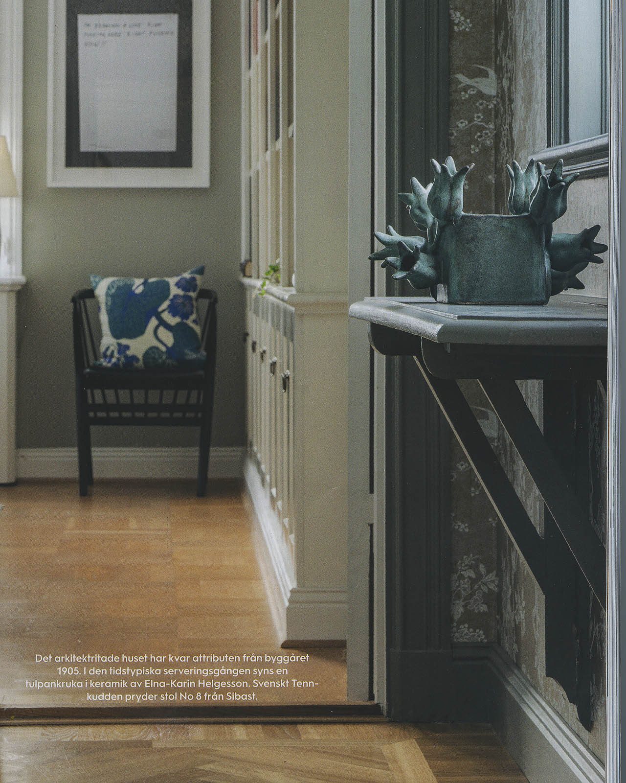 Lantliv nr 1 2025, tulpankärl av Elna-Karin Helgesson