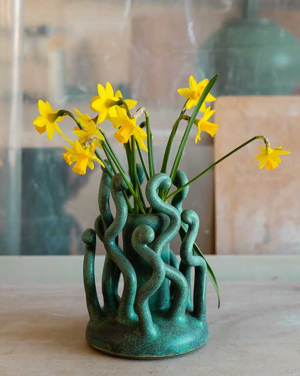 Vas Spira, keramik av Elna-Karin Helgesson