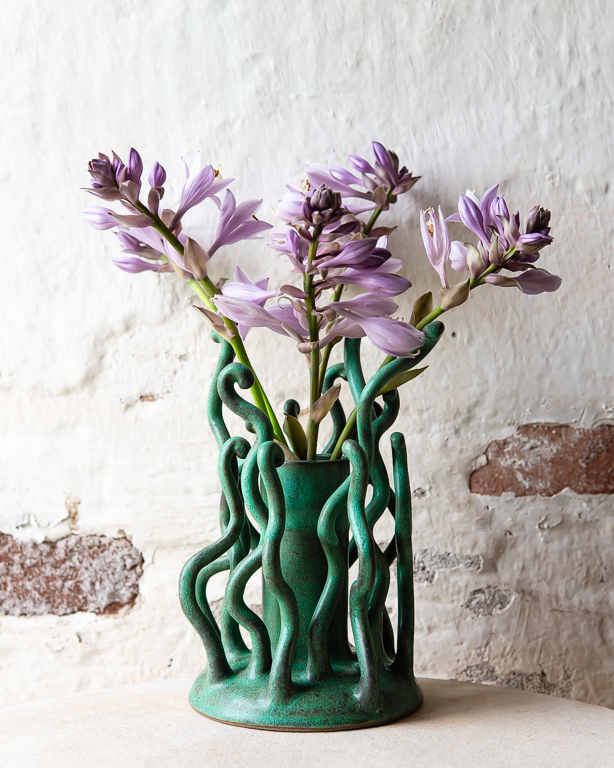 Vas Spira stor, keramik av Elna-Karin Helgesson